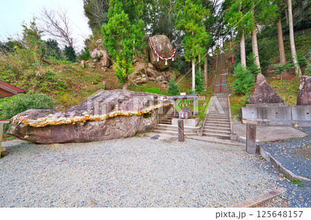 春の釣石神社 春の釣石神社 125648157