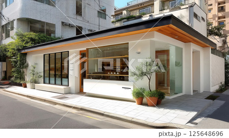 おしゃれな店舗デザイン おしゃれな店舗デザイン 125648696