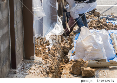 下水管工事 125648913