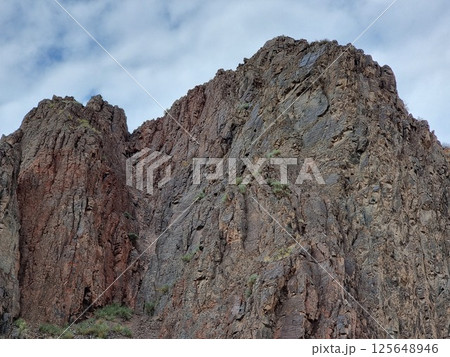 Rock Formation In The Mountains 125648946