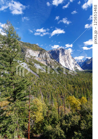 The breathtaking Tunnel View in Yosemite National Park The breathtaking Tunnel View in Yosemite National Park 125651468
