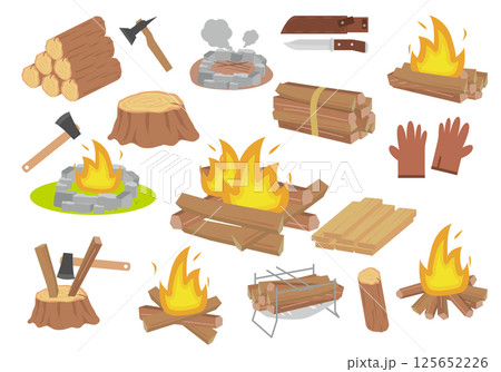 キャンプ 焚き火セット キャンプ 焚き火セット 125652226