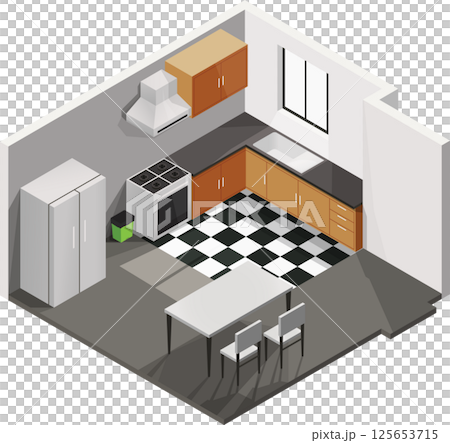 interior design of kitchen interior design of kitchen 125653715
