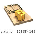 ビットコインマークチーズの鼠取り 125654148
