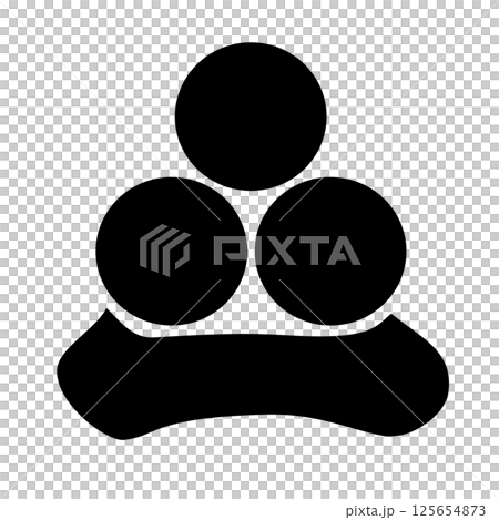 渡辺氏の家紋 三つ星に一文字 渡辺氏の家紋 三つ星に一文字 125654873