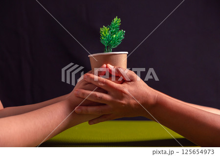 Global movement for environmental protection and conservation aims to preserve earth's eco-friendly, green nature, fostering healthy planet and sustainable ecology lush, grow, harmony, power, safe. Global movement for environmental protection and conservation aims to preserve earth's eco-friendly, green nature, fostering healthy planet and sustainable ecology lush, grow, harmony, power, safe. 125654973