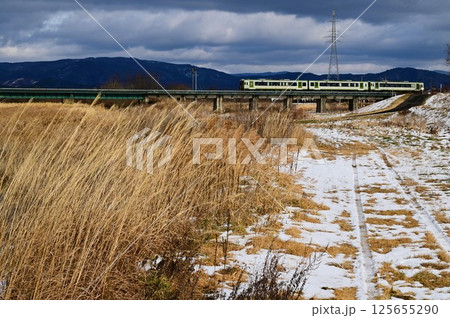 JR釜石線 猿ヶ石川橋梁 JR釜石線 猿ヶ石川橋梁 125655290