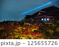 Kyoto, JAPAN - Nov 18, 2024: Night view of Kiyomizu-dera Temple(Higashiyama) with light up in autumn season Kyoto, JAPAN - Nov 18, 2024: Night view of Kiyomizu-dera Temple(Higashiyama) with light up in autumn season 125655726
