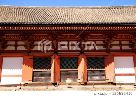 京都府 東寺・講堂(重要文化財) 京都市 南区 九条町 2022年2月 京都府 東寺・講堂(重要文化財) 京都市 南区 九条町 2022年2月 125656416