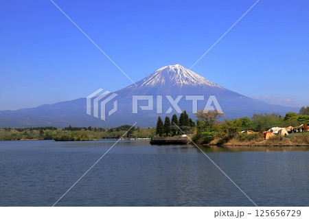 田貫湖の富士山 田貫湖の富士山 125656729