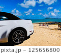 ザ・ハワイ_カイルアビーチとオープンカーのコラボショット！ 125656800