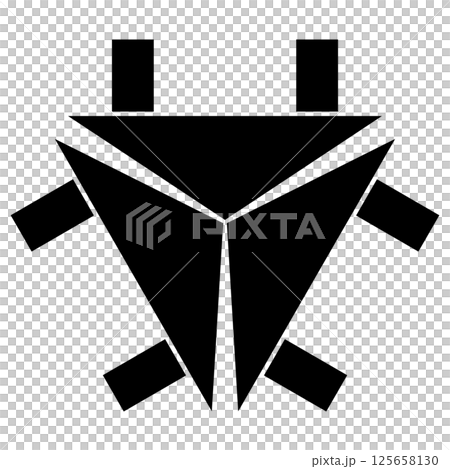 This is the family crest. It is called Mitsuyose-an. This is the family crest. It is called Mitsuyose-an. 125658130