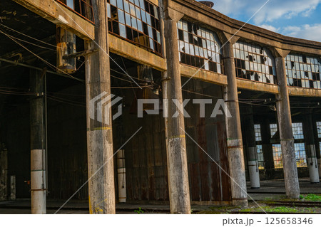 鉄道遺産 豊後の森機関庫 鉄道遺産 豊後の森機関庫 125658346