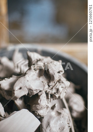 Clay material for craft. 125660761