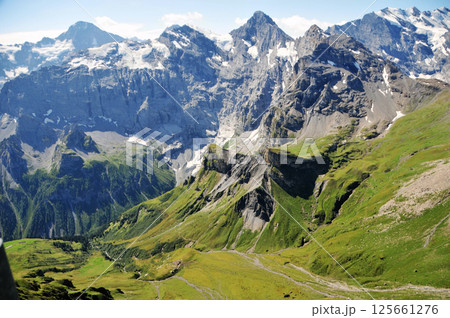 Photo of beautiful mountain scenery at Swiss Alps 125661276