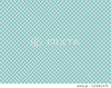 Blue-green polka dot pattern 125661470
