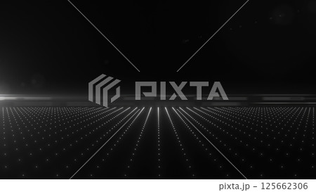 A monochrome black and white digital grid with minimalistic aesthetics, representing technology and data abstraction background A monochrome black and white digital grid with minimalistic aesthetics, representing technology and data abstraction background 125662306