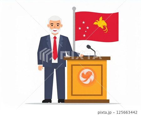 ビジネスマンがやってみた～納得している 125663442