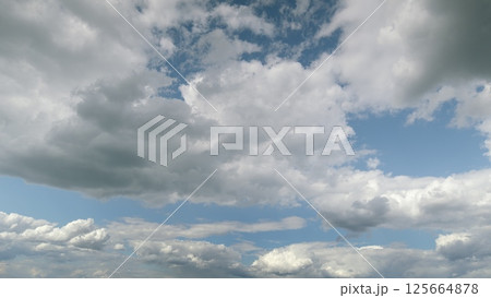 The Dynamic and EverChanging Cloudy Sky Overhead A Scenic View to Behold and Enjoy 125664878