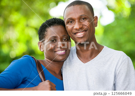 Close-up of young couple, happy. Close-up of young couple, happy. 125666849