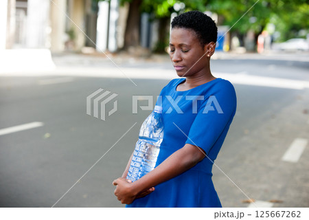 portrait of african girl. portrait of african girl. 125667262