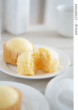 蒸しパン 125669364