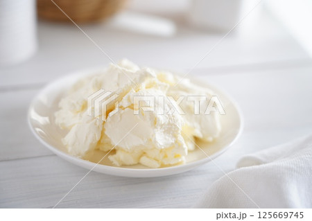 クリームチーズ 125669745