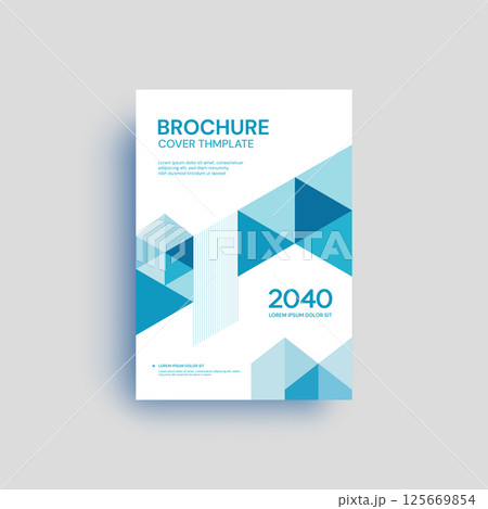 Brochure design template, layout, cover design annual report,magazine,flyer,booklet 125669854
