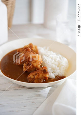 唐揚げカレー 唐揚げカレー 125669887
