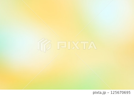 オレンジ色と緑色系が混ざり合った抽象的背景 125670695