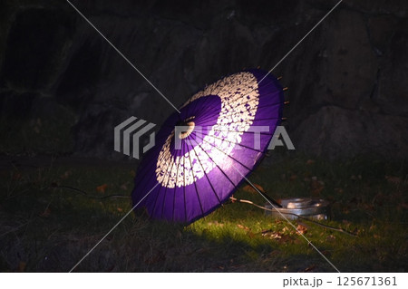 勝山公園の番傘飾り 勝山公園の番傘飾り 125671361