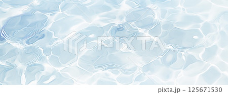 雲と水面のイメージ 125671530