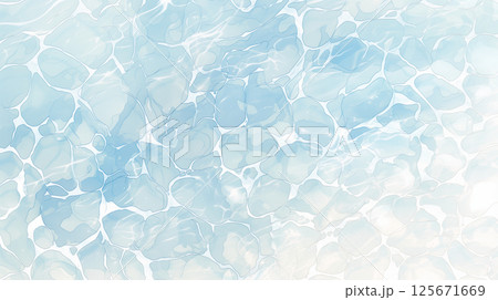 雲と水面のイメージ 125671669