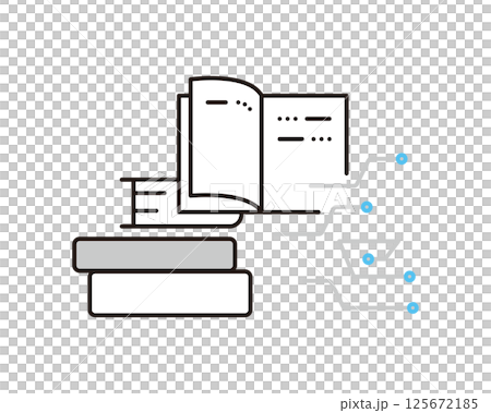 Simple illustration AI technology image vector illustration 125672185