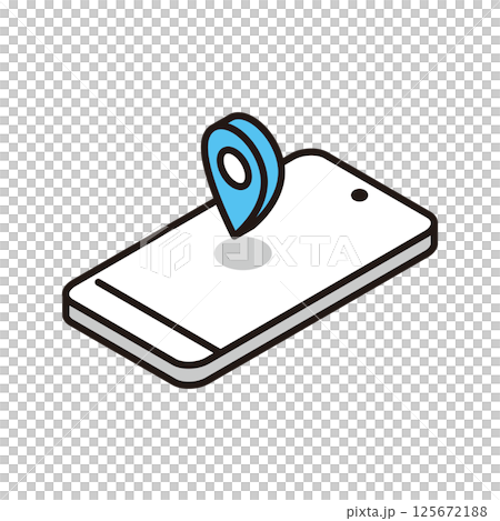 Simple illustration of location information image vector illustration 125672188