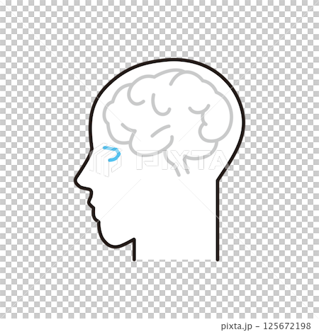 人工智慧圖像向量插圖的簡單說明 125672198