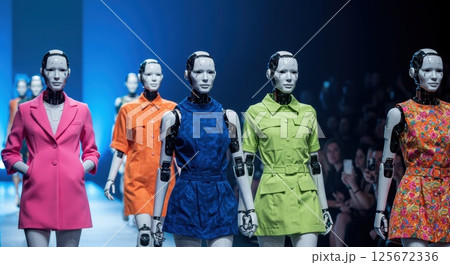 生成AIのファッションデザイナー 生成AIのファッションデザイナー 125672336