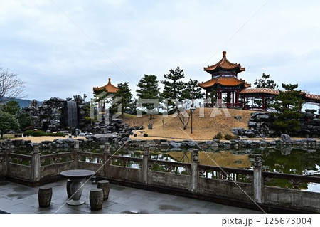 燕趙園の景色 125673004