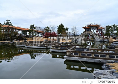 燕趙園の景色 125673043