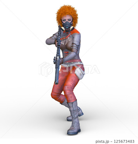女性戦士 125673483