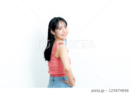 若い女性の美容イメージ 若い女性の美容イメージ 125674698