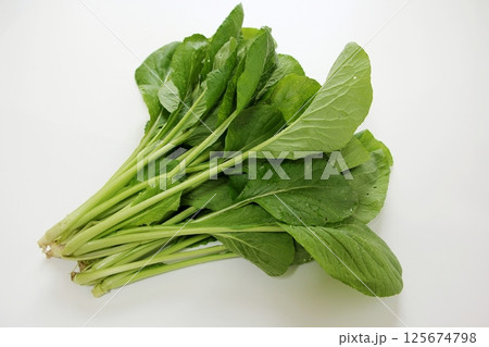 新鮮な小松菜 125674798
