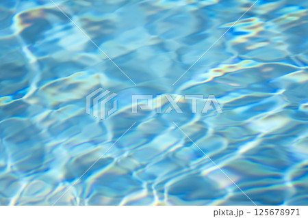 キラキラ水面　夏色のイメージ 125678971