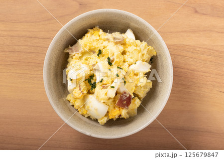 さつまいものポテトサラダ さつまいものポテトサラダ 125679847