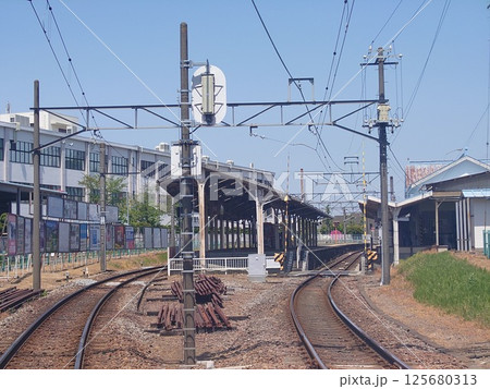 「大仁駅」駅構内 伊豆箱根鉄道駿豆線 「大仁駅」駅構内 伊豆箱根鉄道駿豆線 125680313
