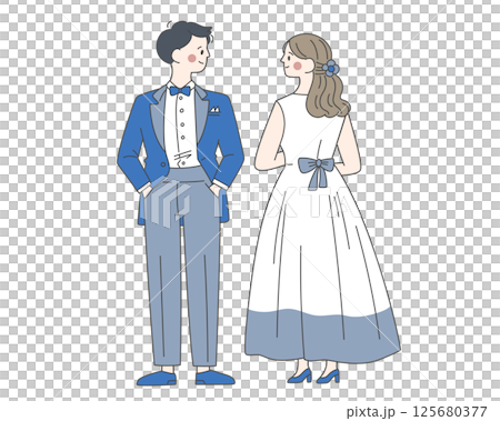 婚禮正式夫妻 婚禮正式夫妻 125680377