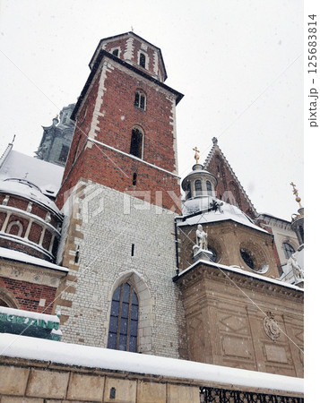 Krakow castle in the Poland Krakow castle in the Poland 125683814