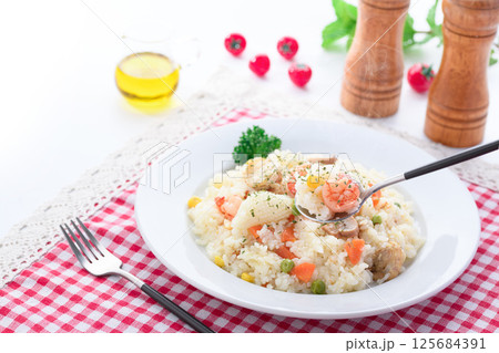 シーフードピラフ 125684391