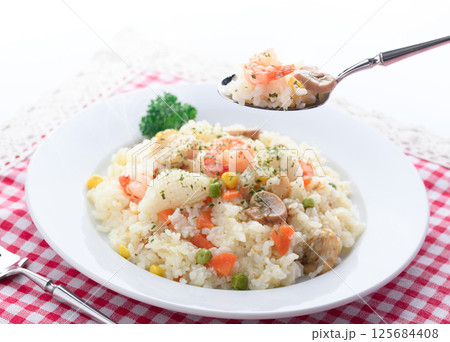 シーフードピラフ 125684408