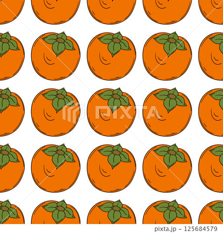 Pattern for textile or kitchen in hand draw style. Seamless pattern 125684579